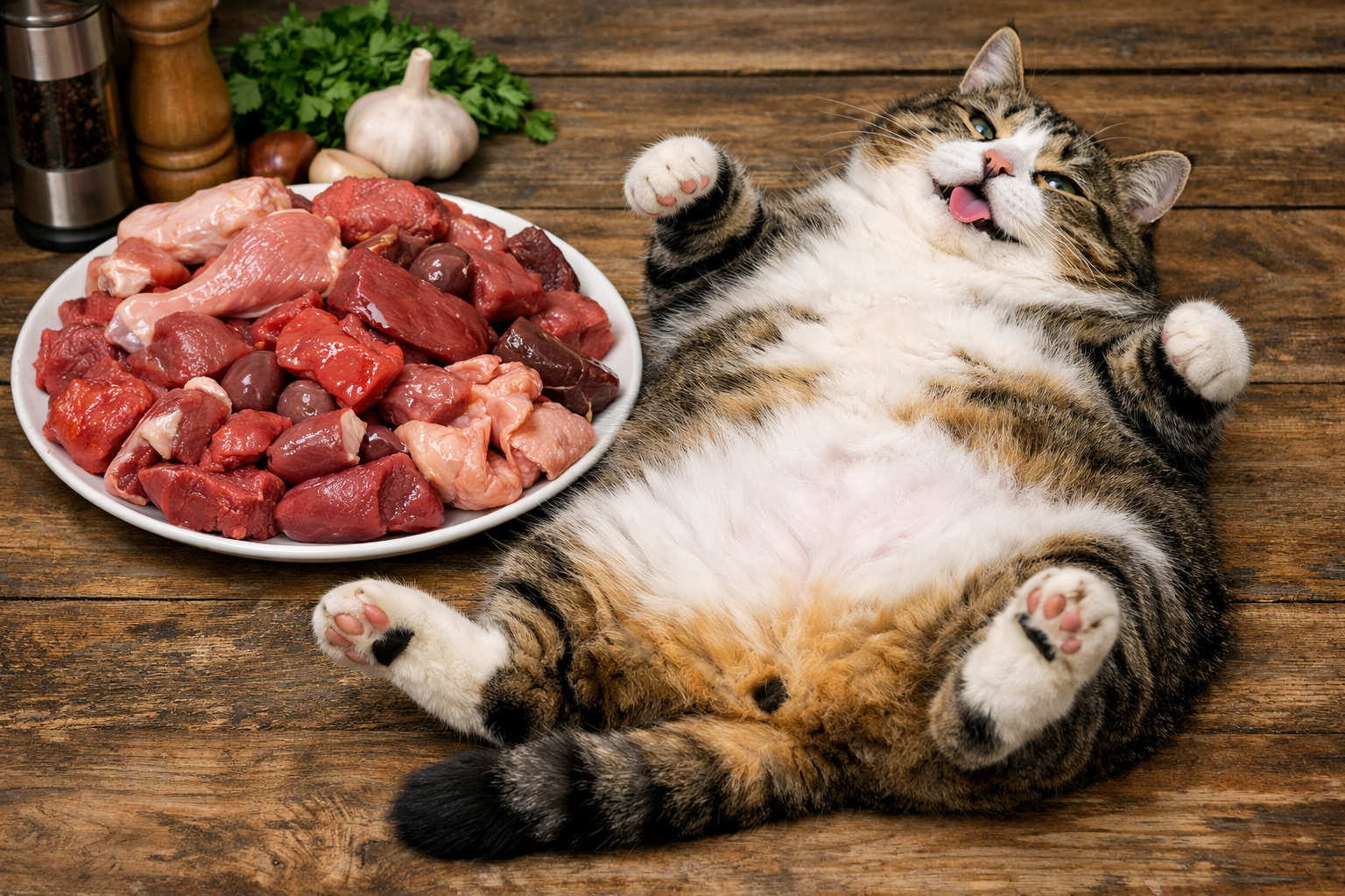 Мифы о кормлении кошек