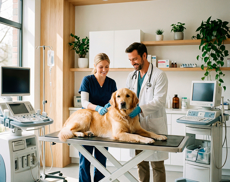 Баннер клиники Зоовет36 на ул Героев Сибиряков