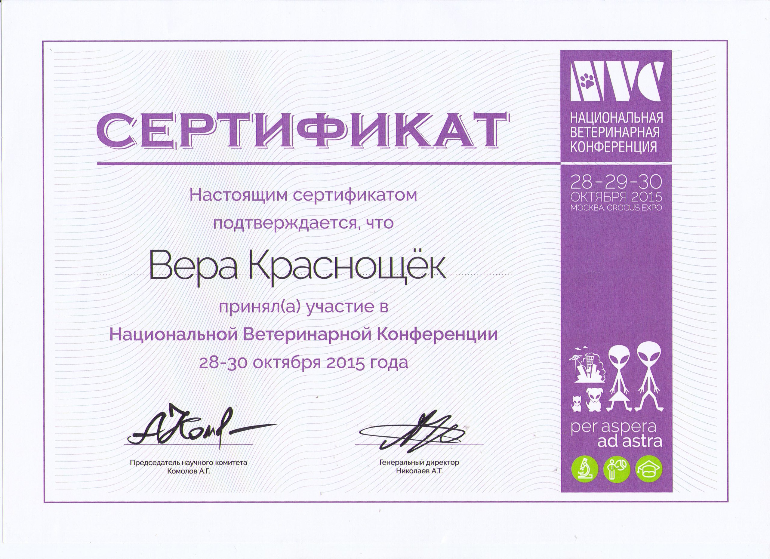 Документ или сертификат