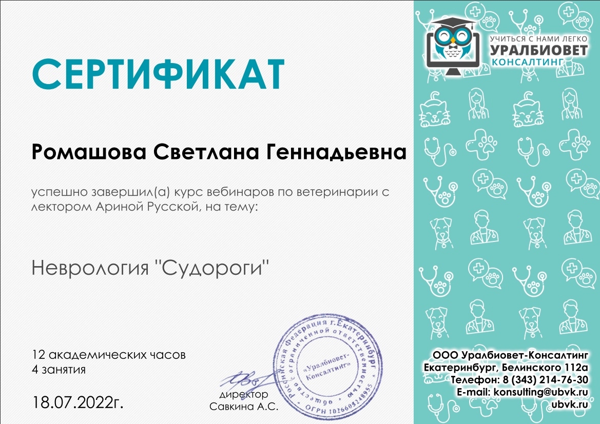 Документ или сертификат