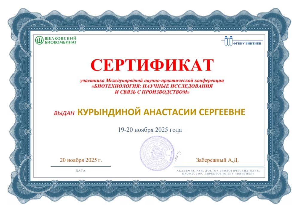 Документ или сертификат