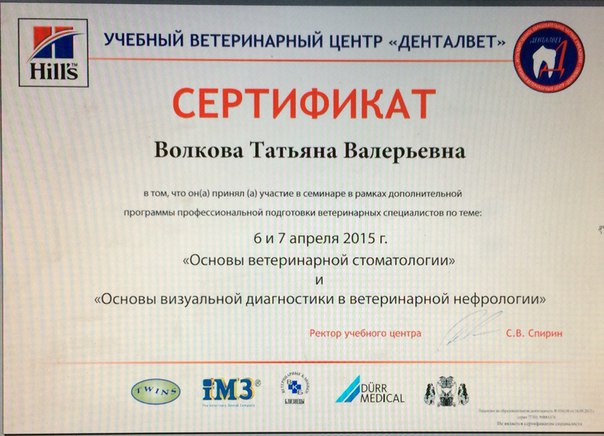 Документ или сертификат