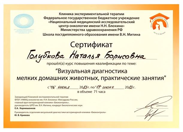 Документ или сертификат