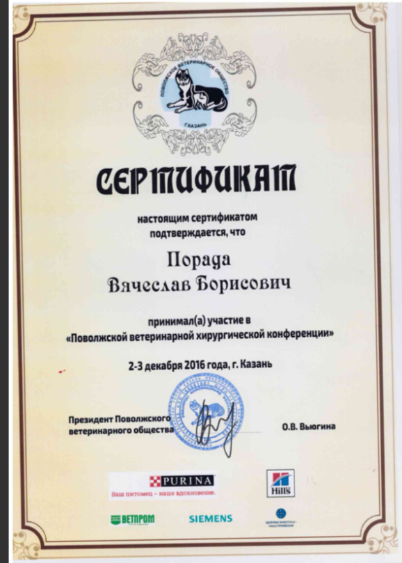 Документ или сертификат