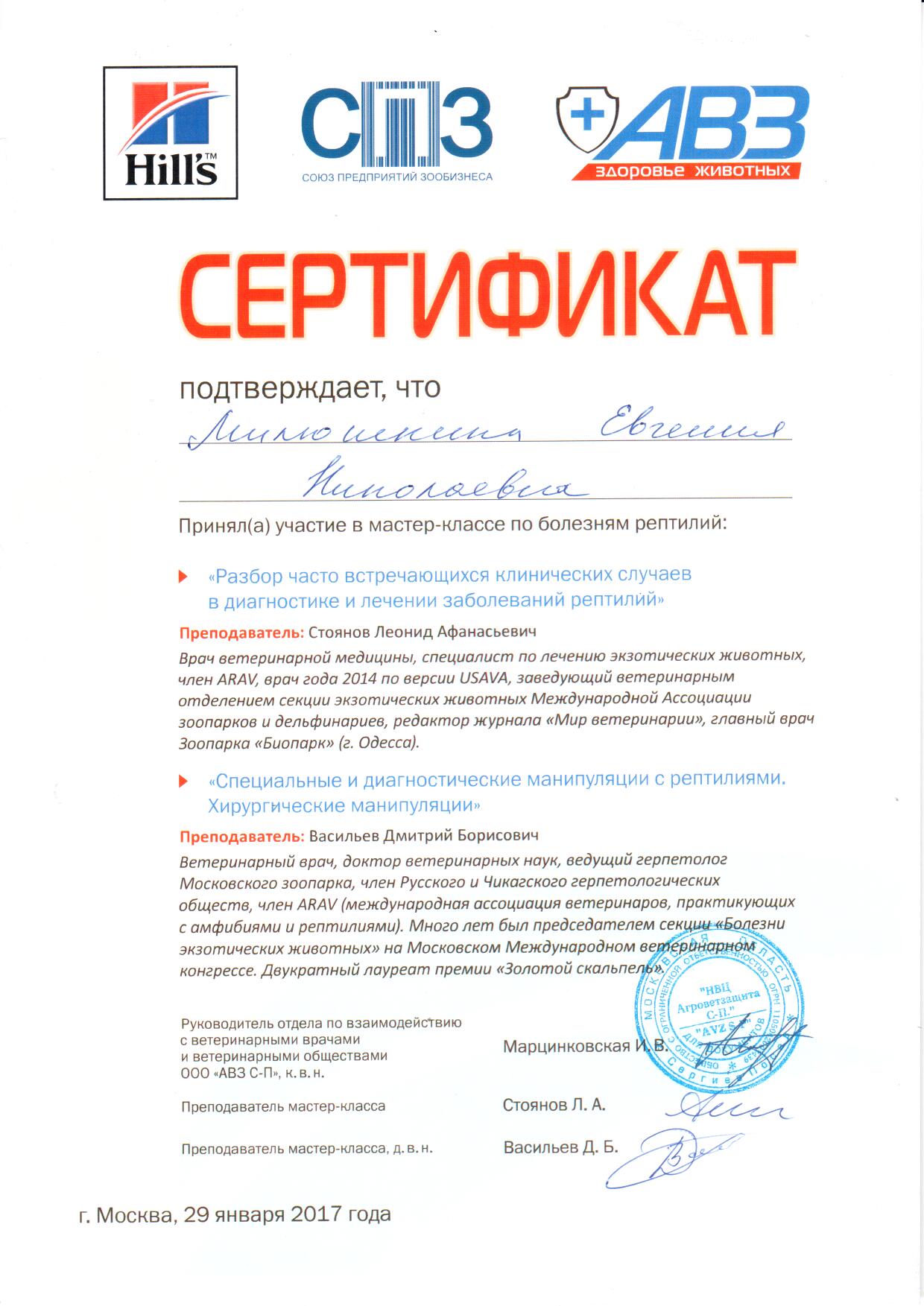 Документ или сертификат