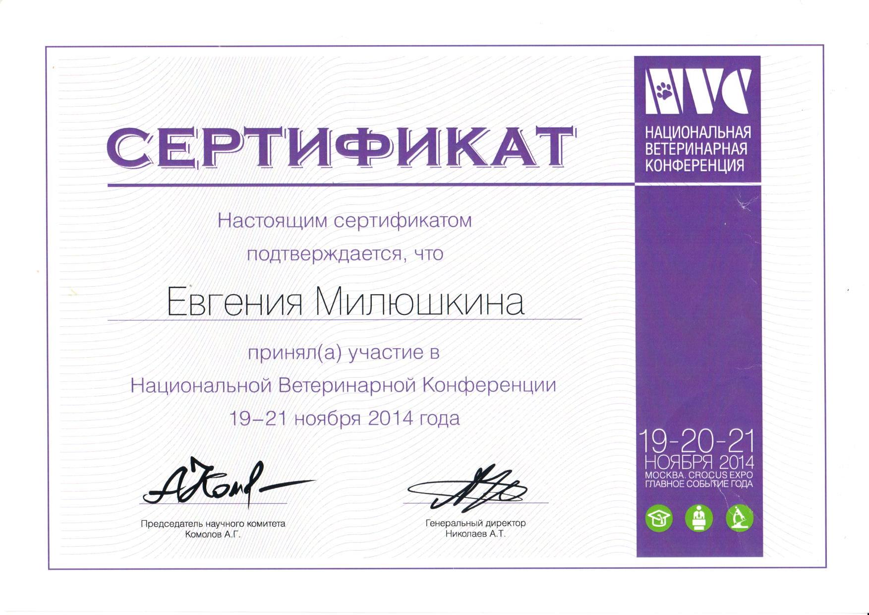 Документ или сертификат