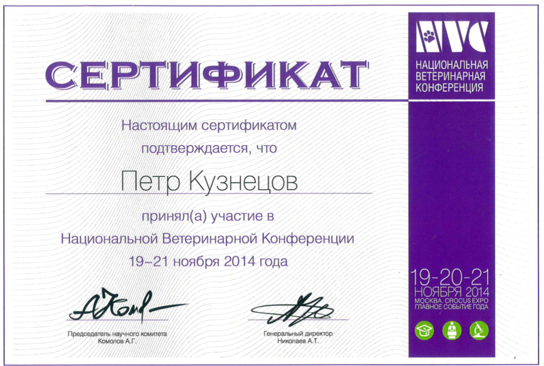 Документ или сертификат