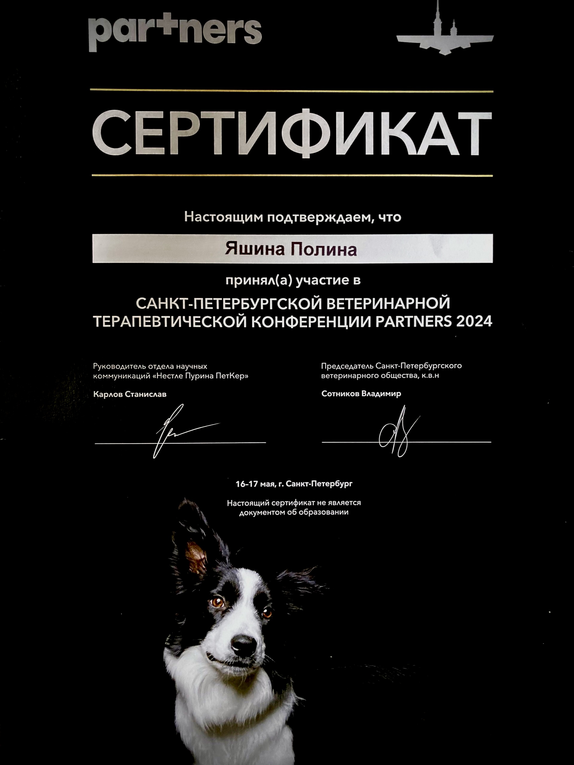 Документ или сертификат