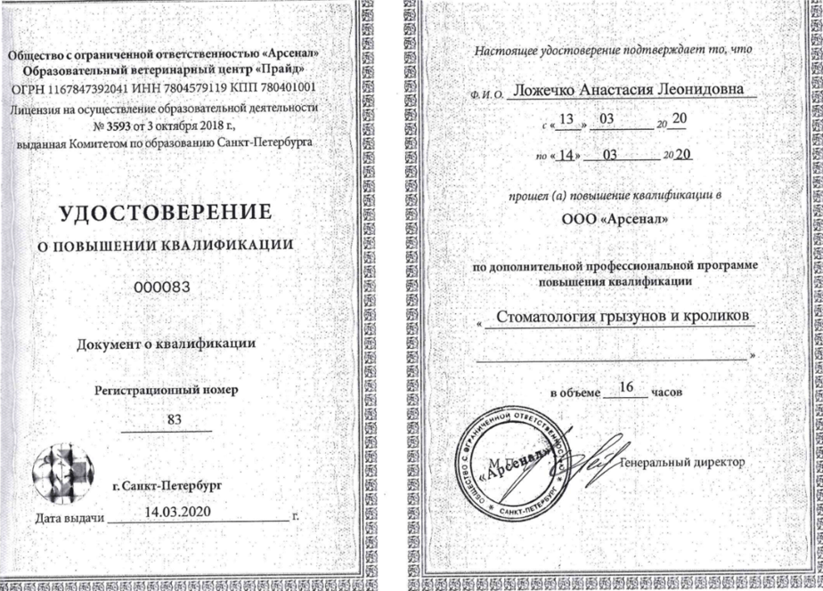Документ или сертификат