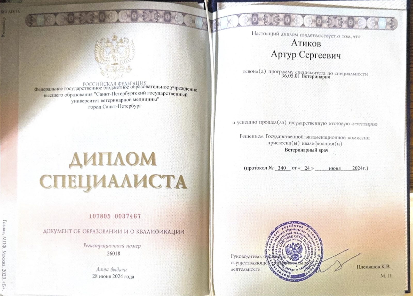Документ или сертификат