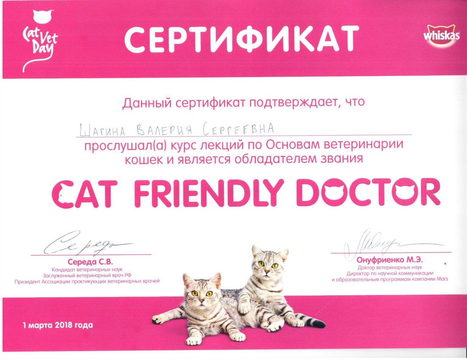 Документ или сертификат