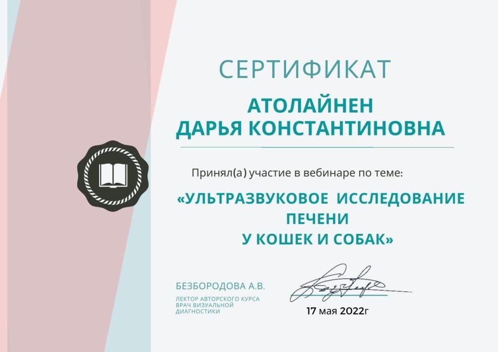 Документ или сертификат