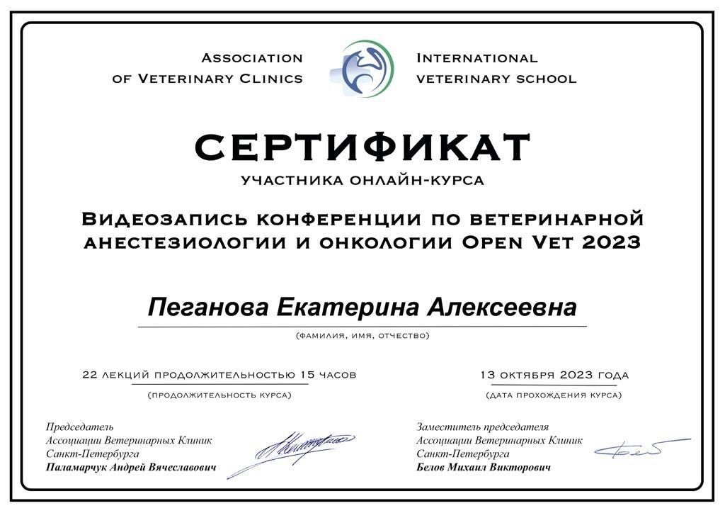Документ или сертификат