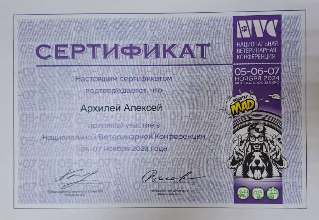 Документ или сертификат