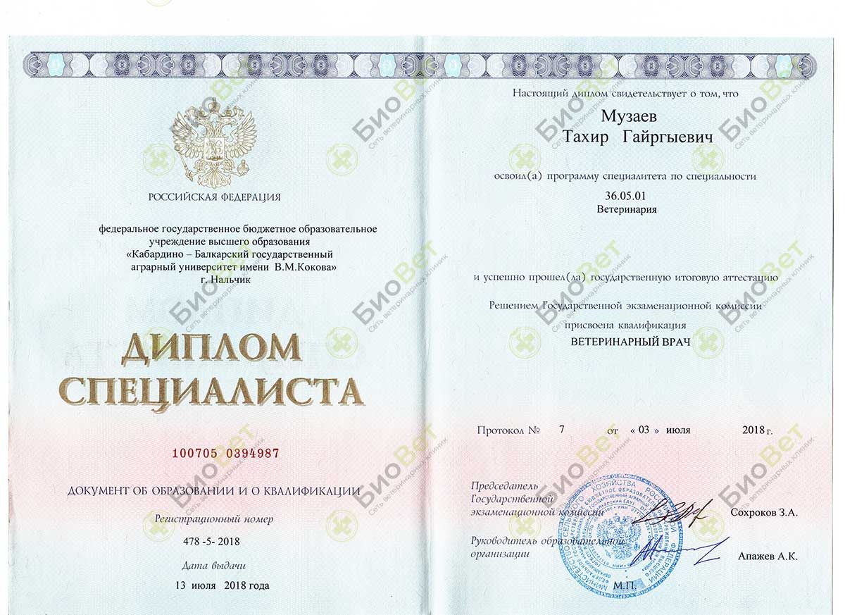 Документ или сертификат