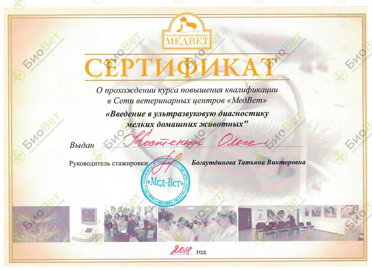 Документ или сертификат