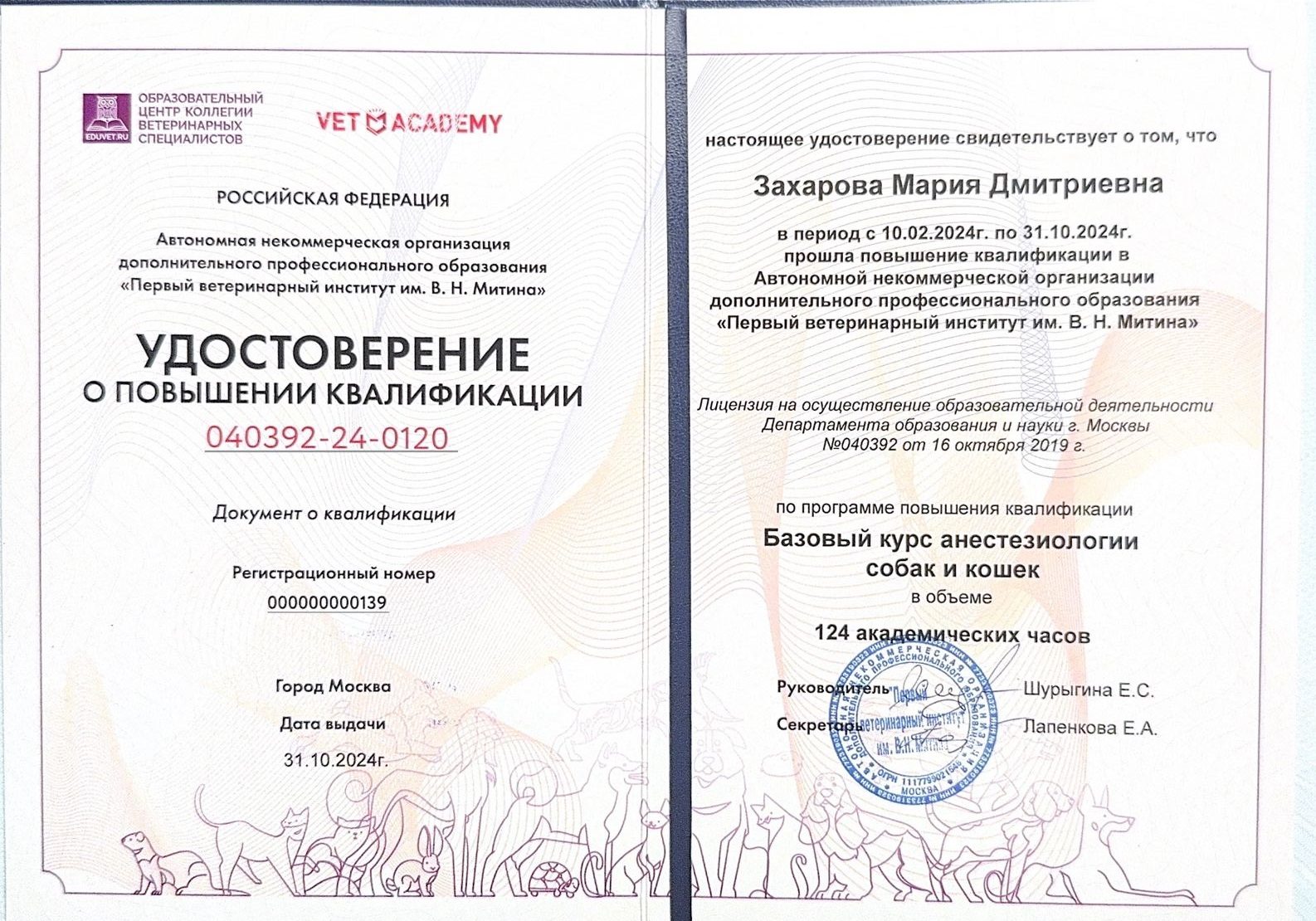 Документ или сертификат