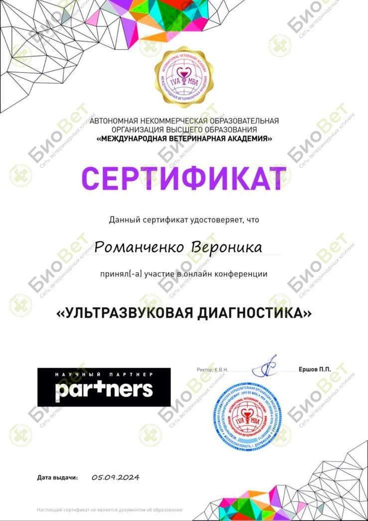 Документ или сертификат