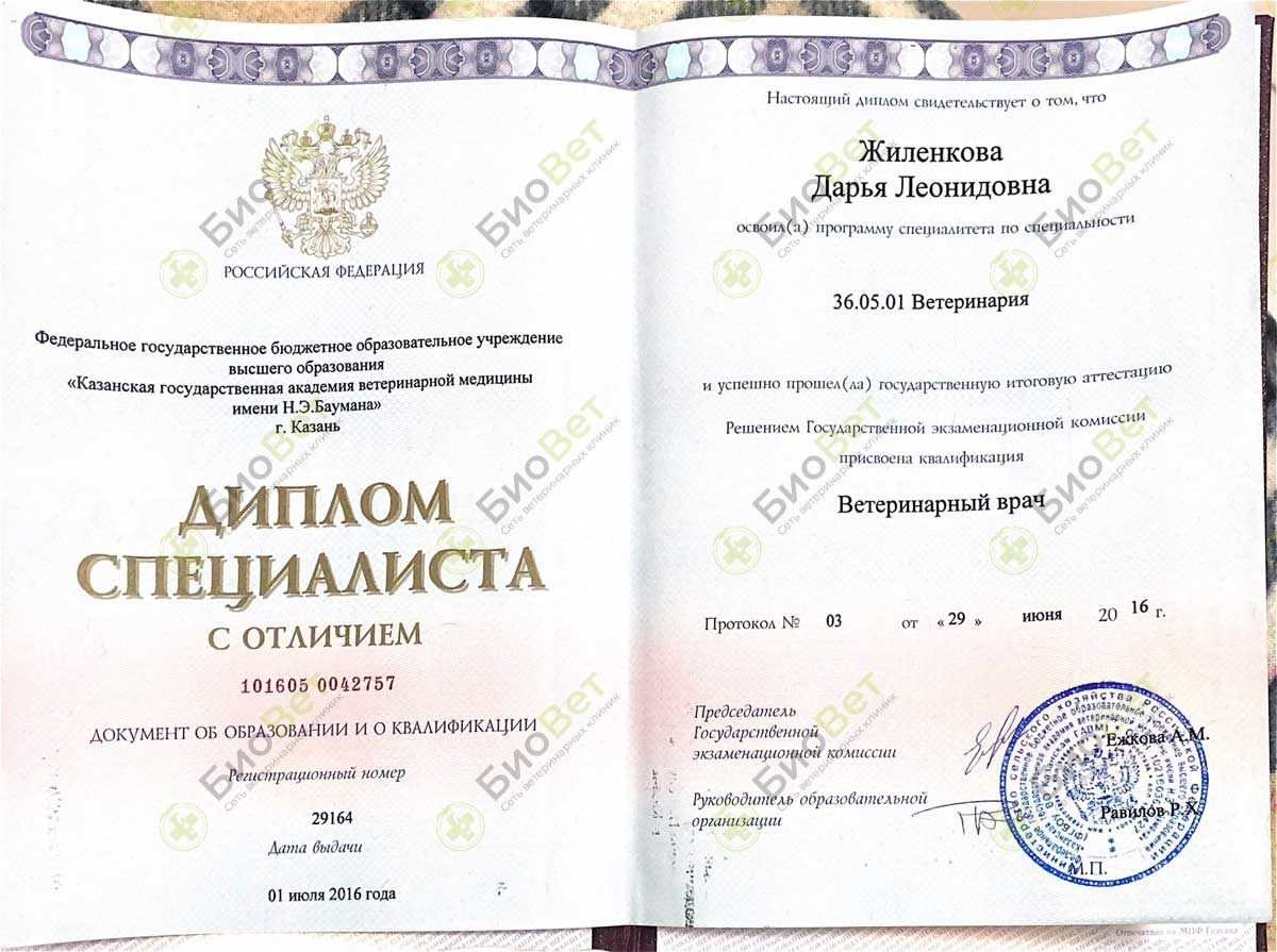 Документ или сертификат