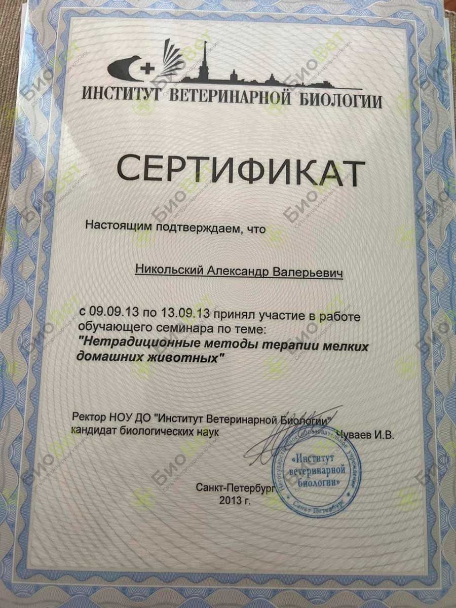 Документ или сертификат