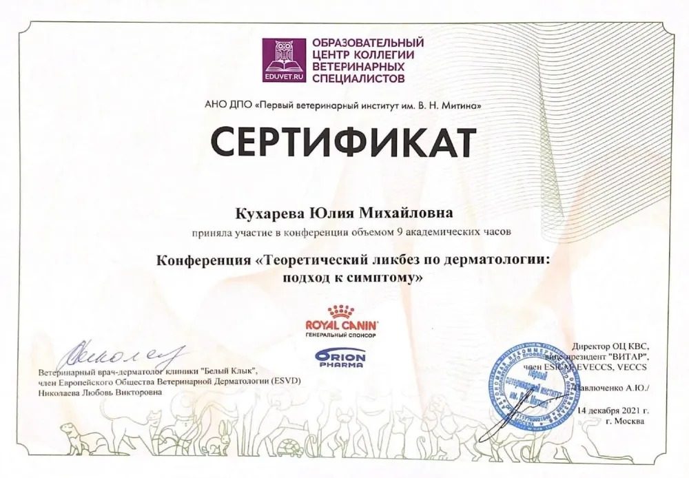 Документ или сертификат