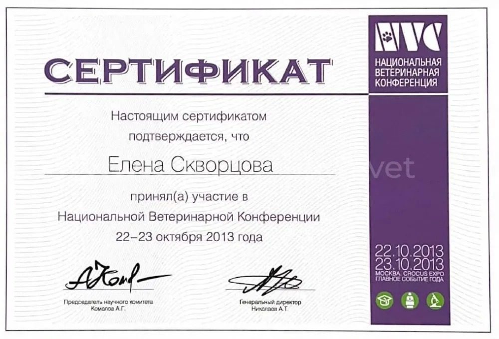 Документ или сертификат