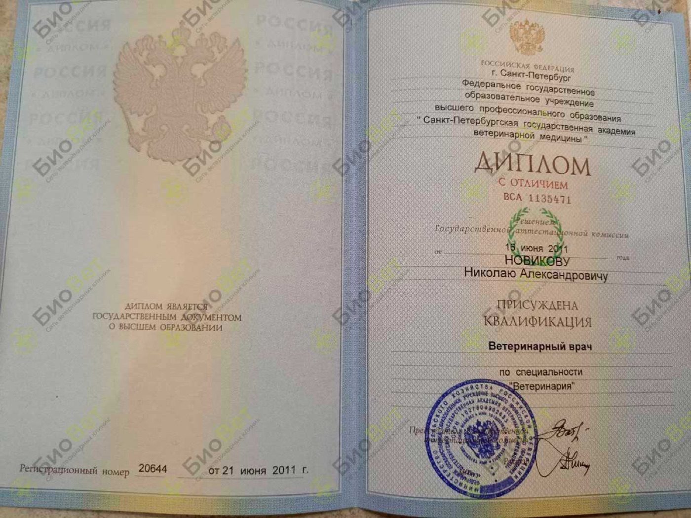 Документ или сертификат
