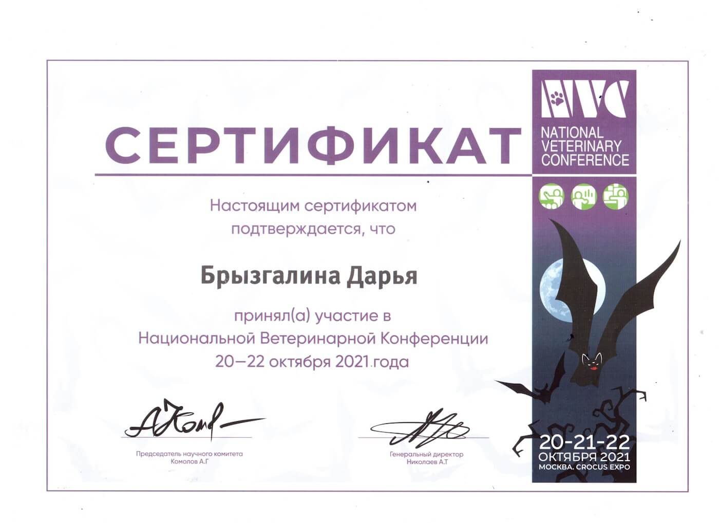 Документ или сертификат