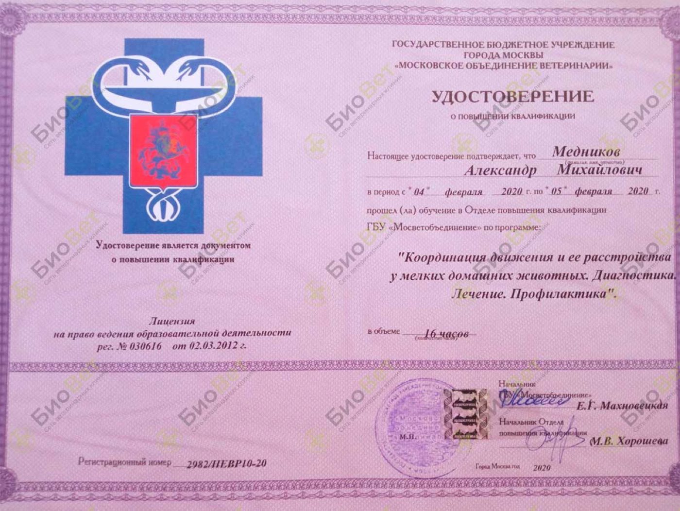 Документ или сертификат