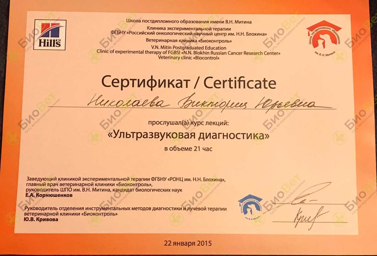Документ или сертификат