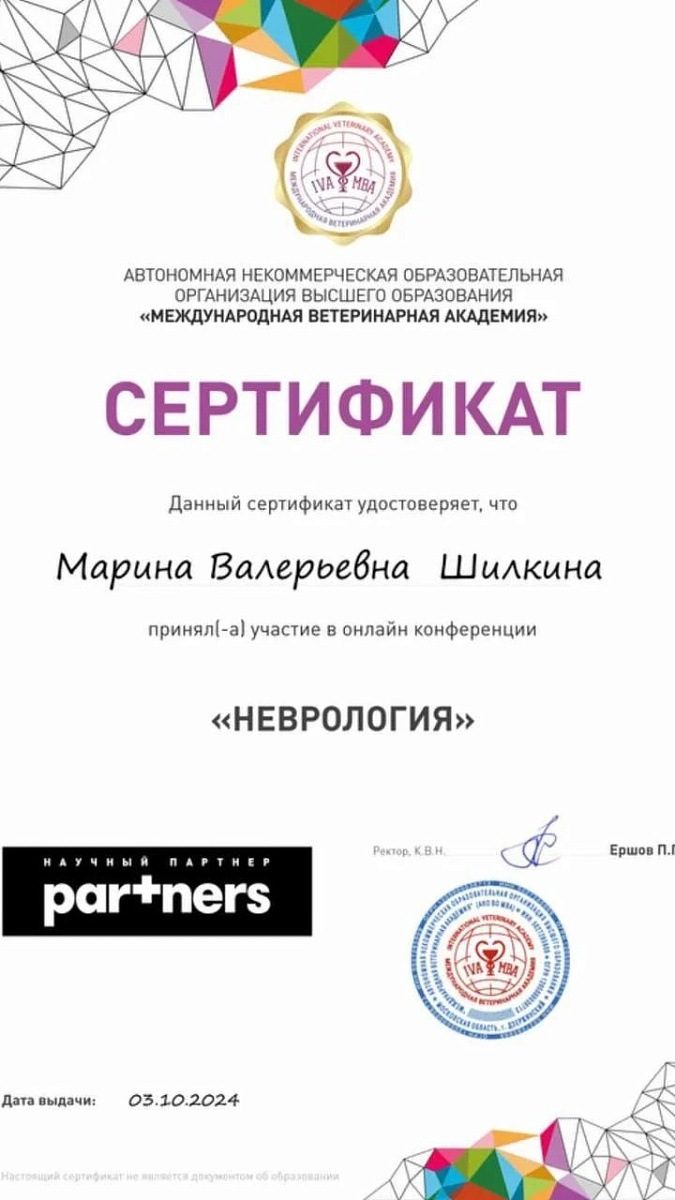 Документ или сертификат