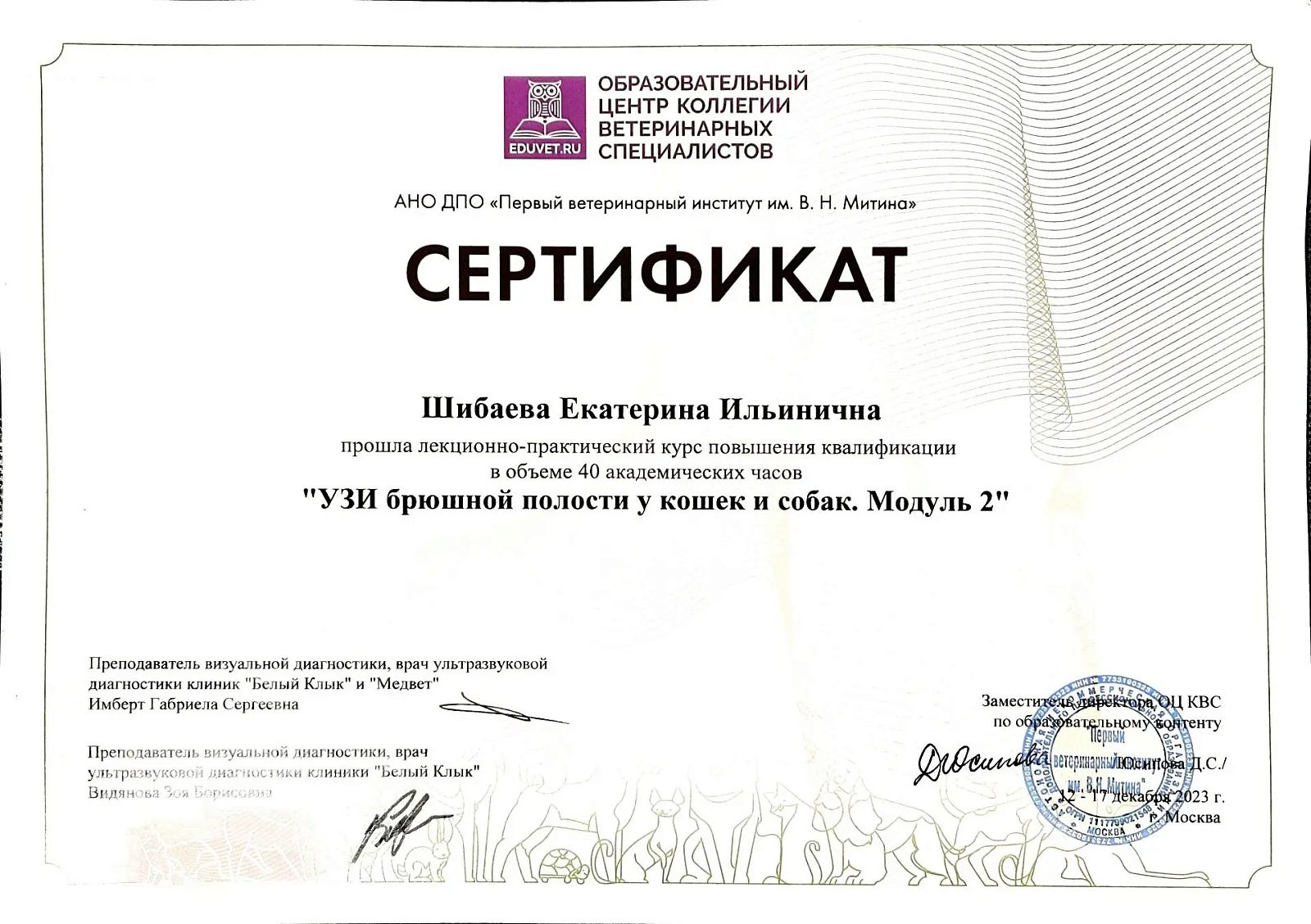 Документ или сертификат