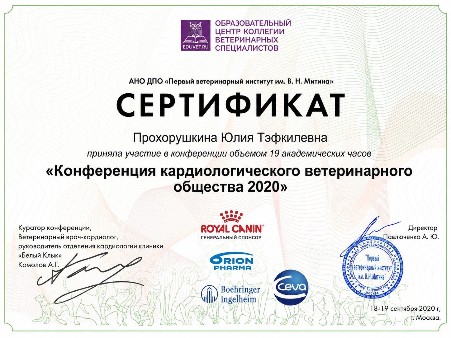 Документ или сертификат