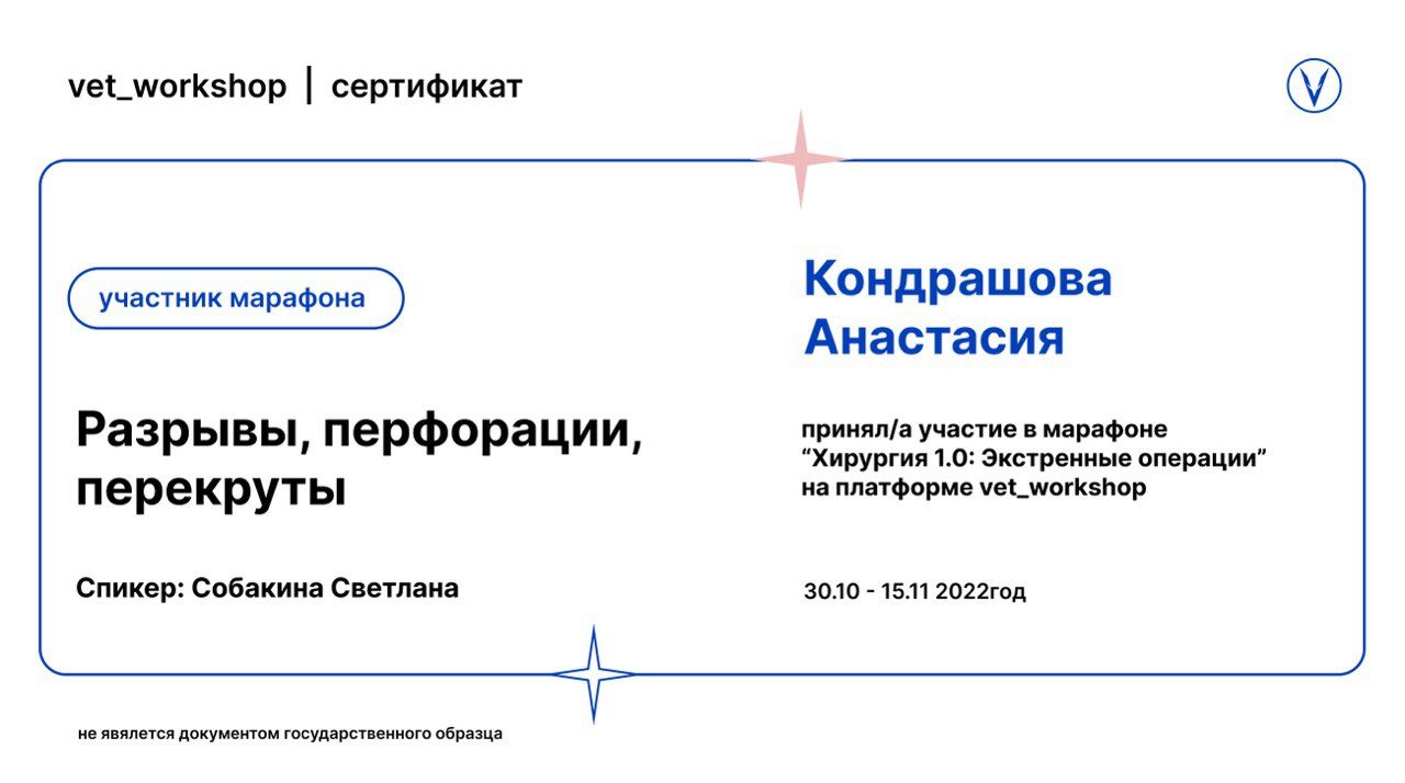 Документ или сертификат