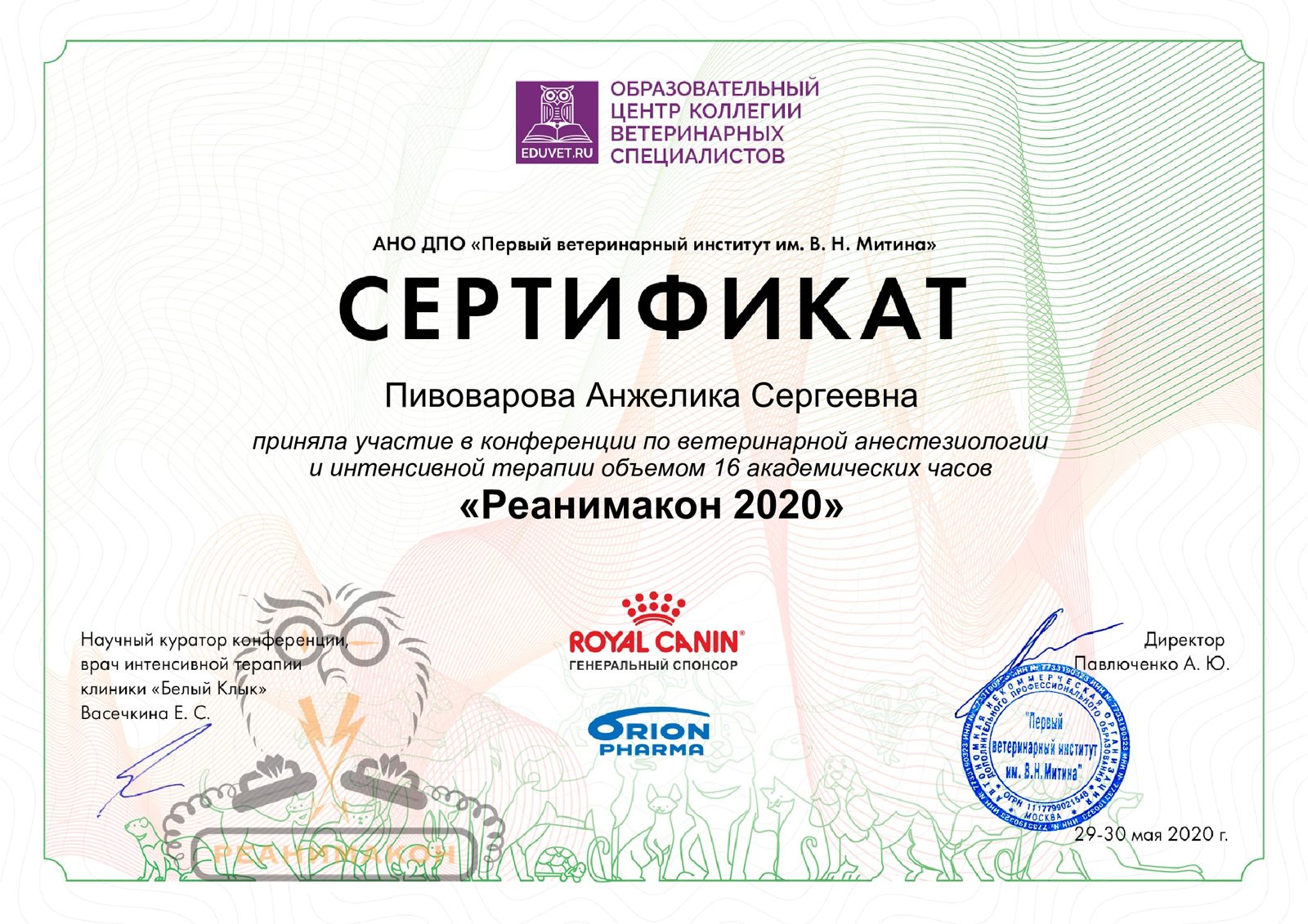 Документ или сертификат