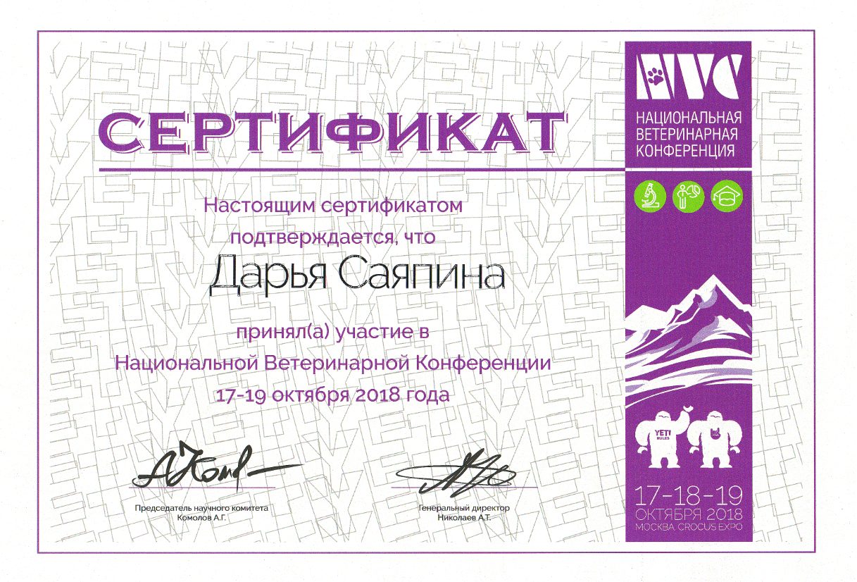 Документ или сертификат