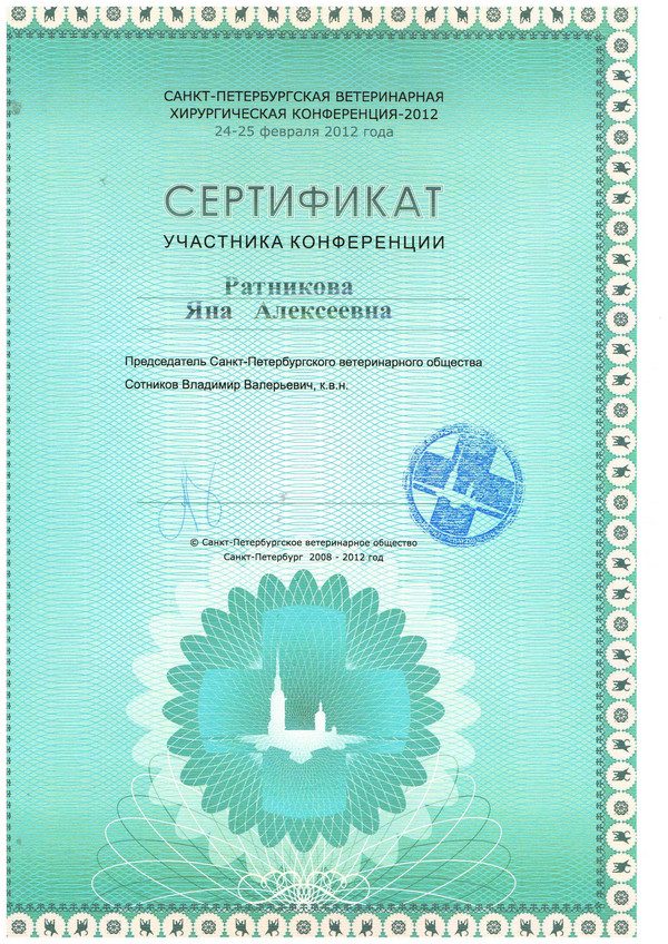 Документ или сертификат