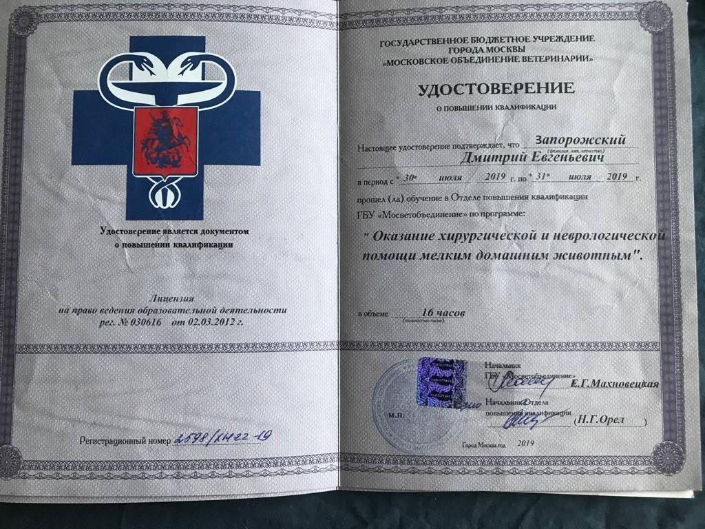 Документ или сертификат