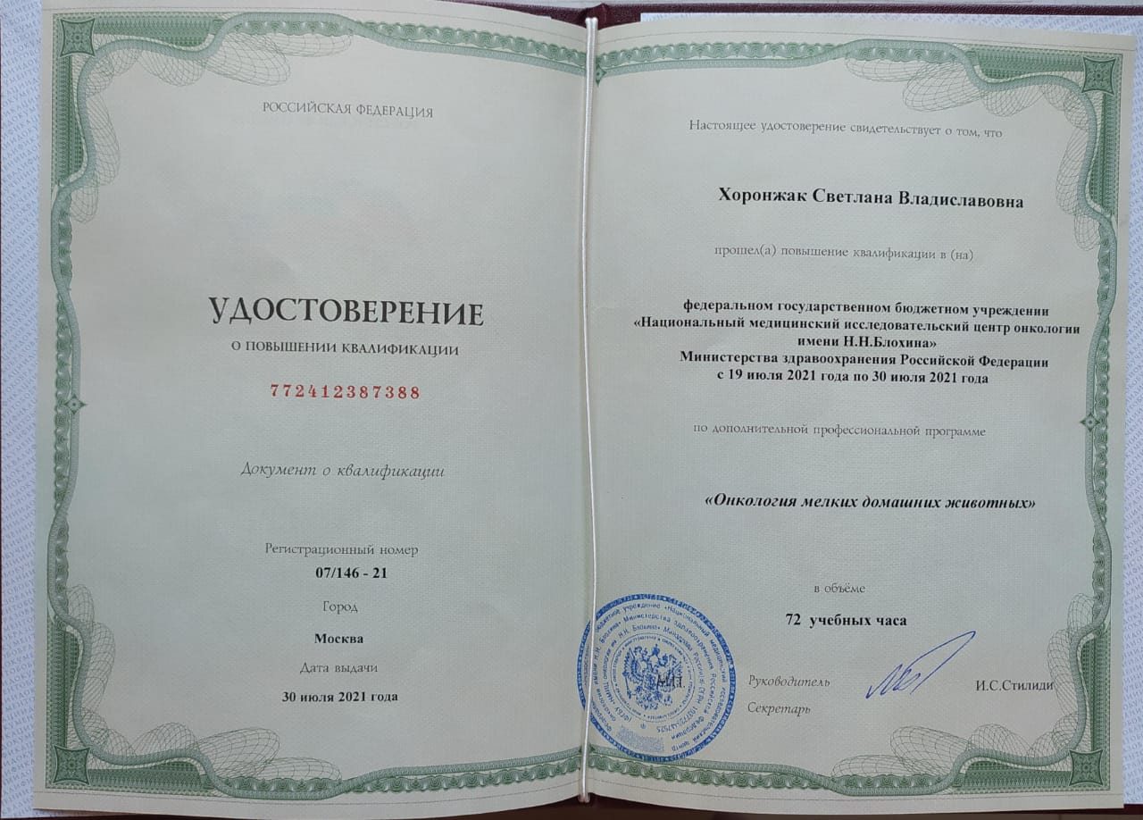 Документ или сертификат