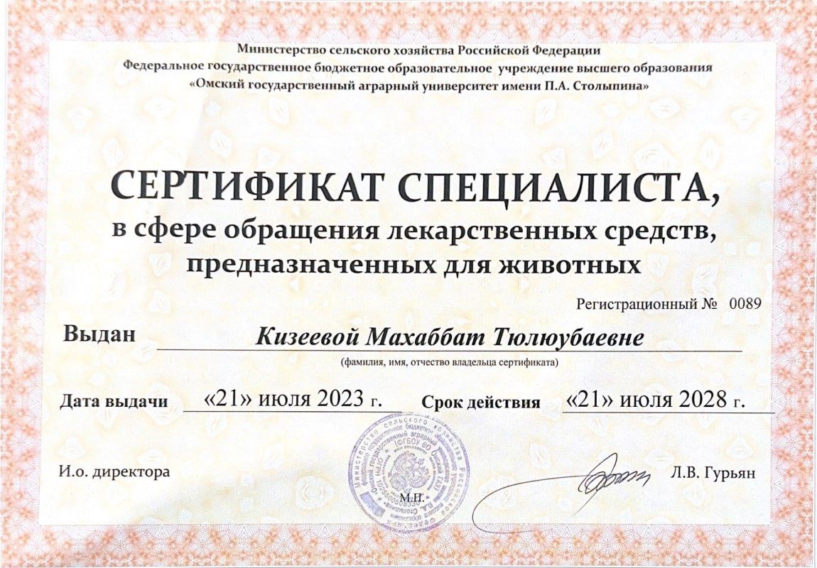 Документ или сертификат