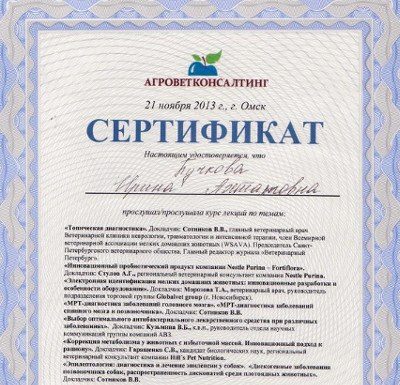 Документ или сертификат