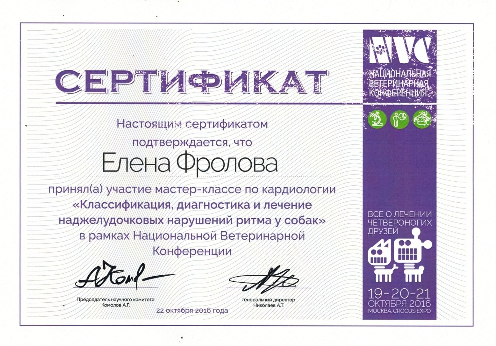 Документ или сертификат