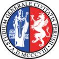 Логотип учебного заведения Перуджинский университет в Италии Università degli Studi di Perugia