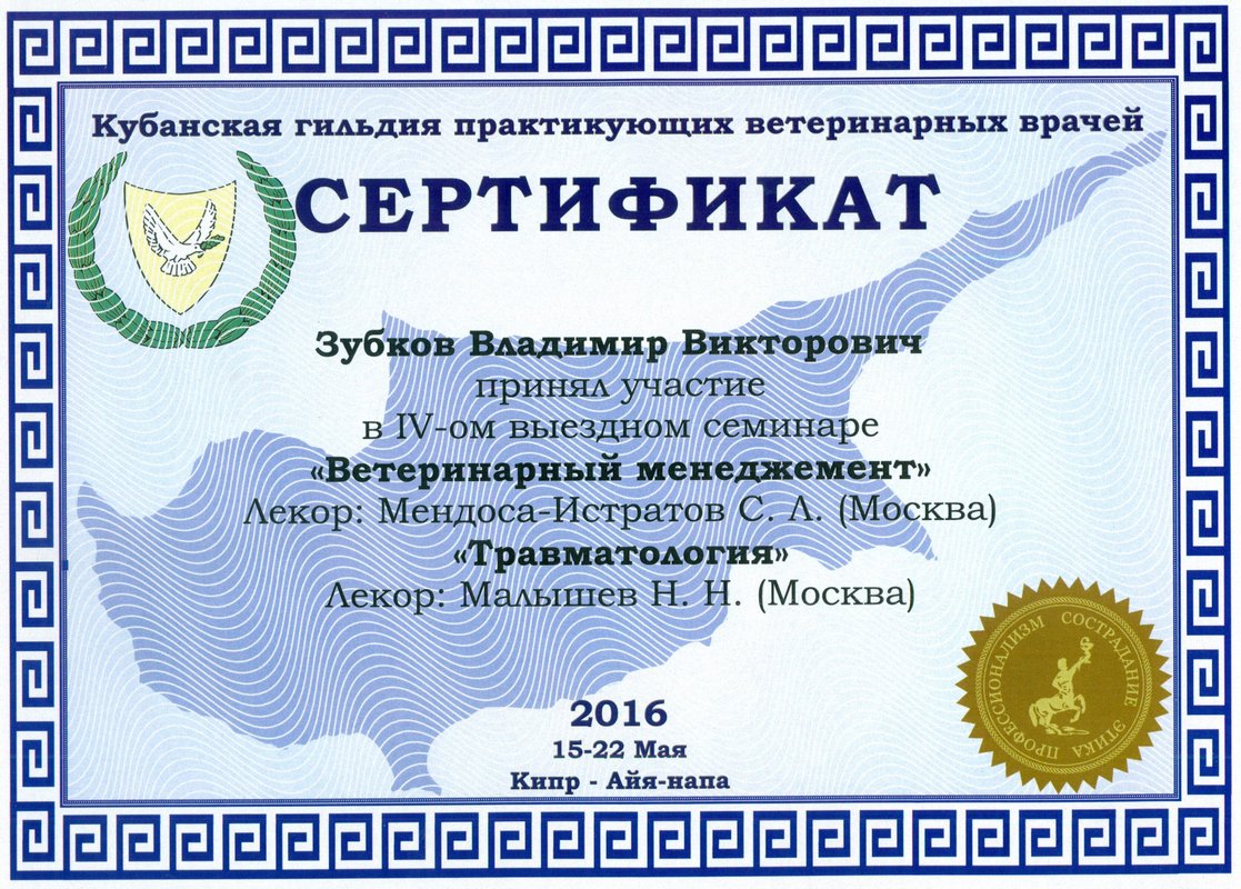 Документ или сертификат