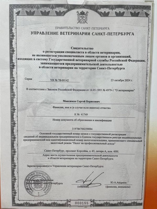 Документ или сертификат
