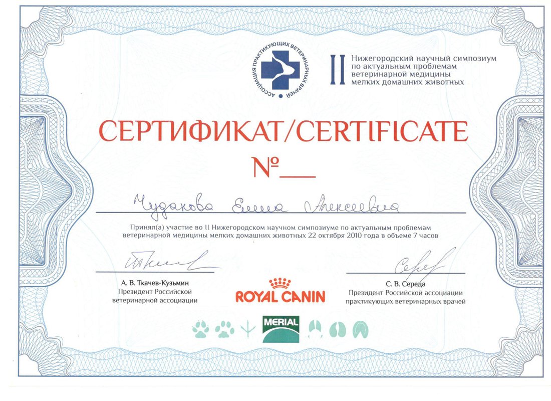 Документ или сертификат