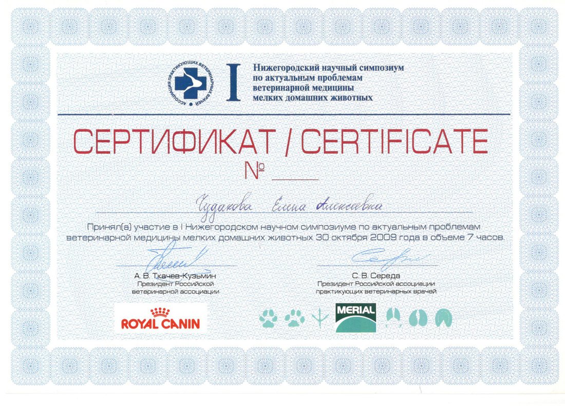 Документ или сертификат
