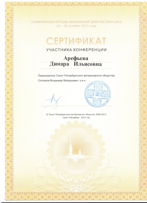 Документ или сертификат