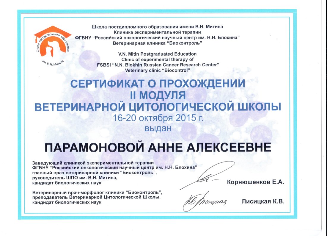 Документ или сертификат