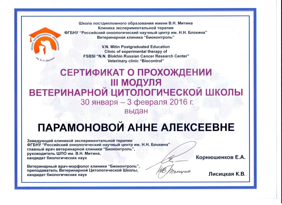 Документ или сертификат